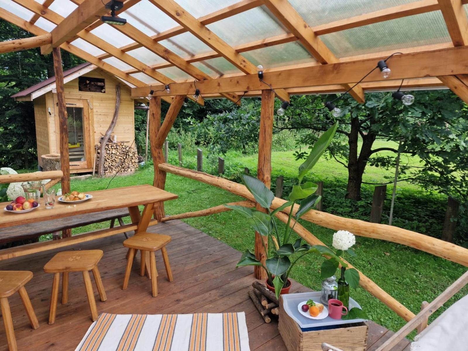 Bieszczadzki Kat Villa Lesko Buitenkant foto
